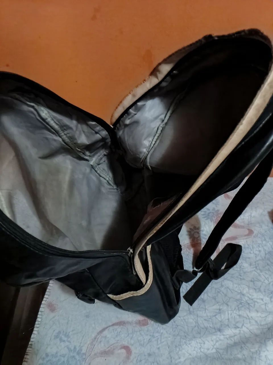 Mochila couro.  - Foto 3