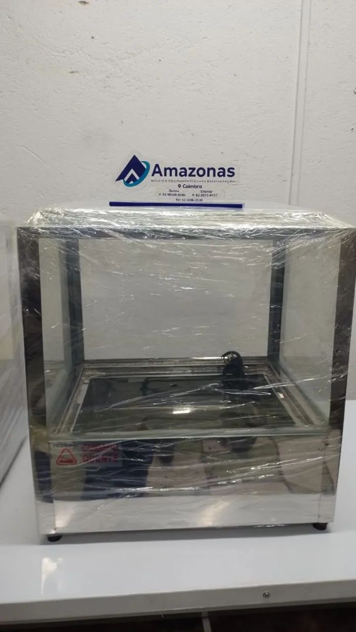 Vitrine Quente para Pamonhas - 50 Peças 