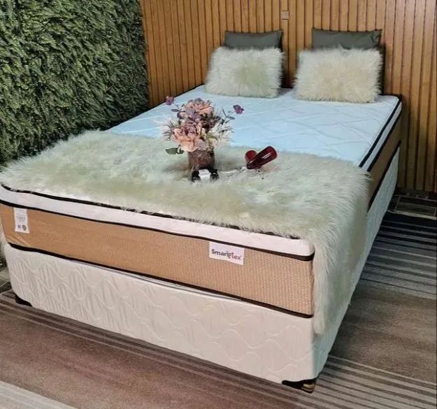 Colchão Casal Smartflex Molas Ensacadas Novo - Foto 2