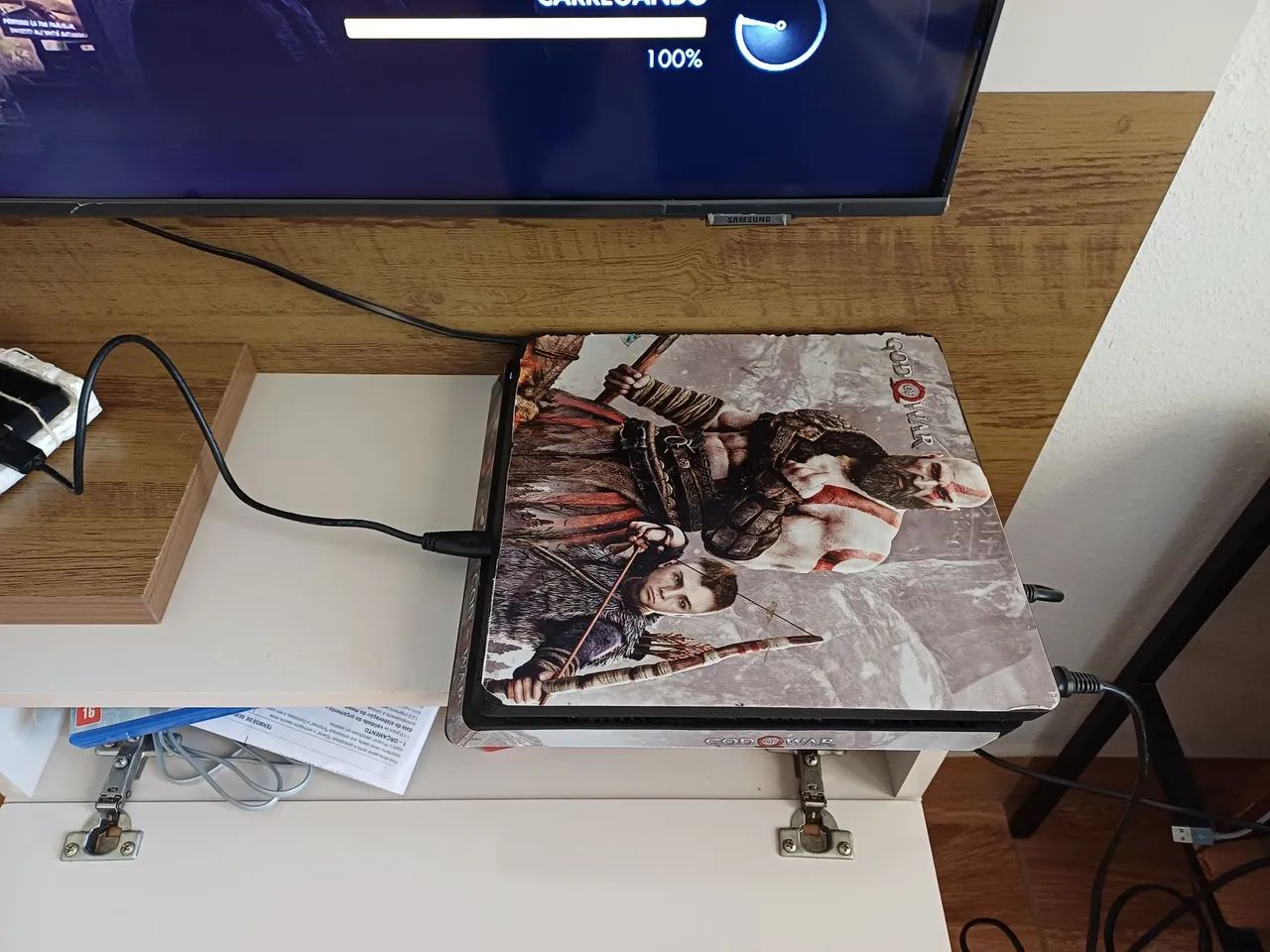 Playstation 4 sim 1 Tb em ótimo estado  - Foto 4