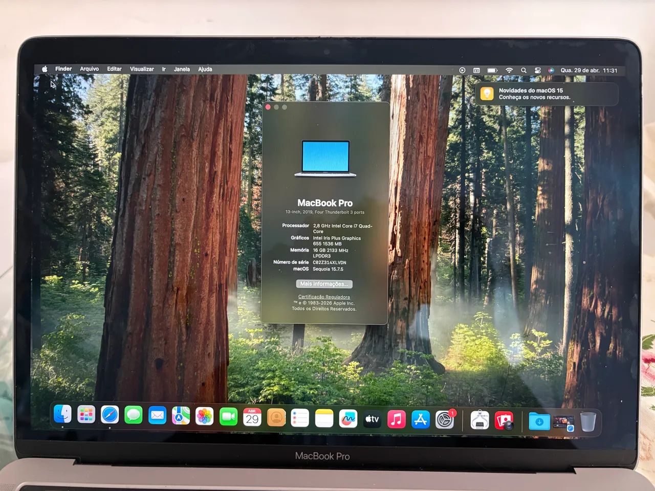 MacBook本体 Apple MacBook Pro 2019 MacBook Pro 2019 vale a pena em 2021? Confira análise de ficha técnica