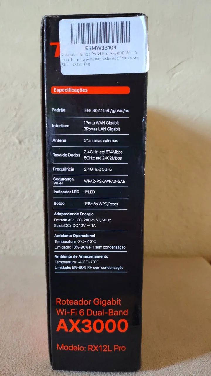 Roteador Tenda RX12L PRO Ax3000 - Foto 3