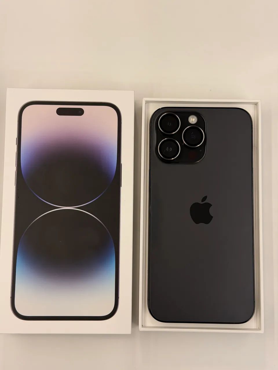 Vendo Iphone 14 PRO MAX 128GB Preto Espacial (Space Black). - Foto 3