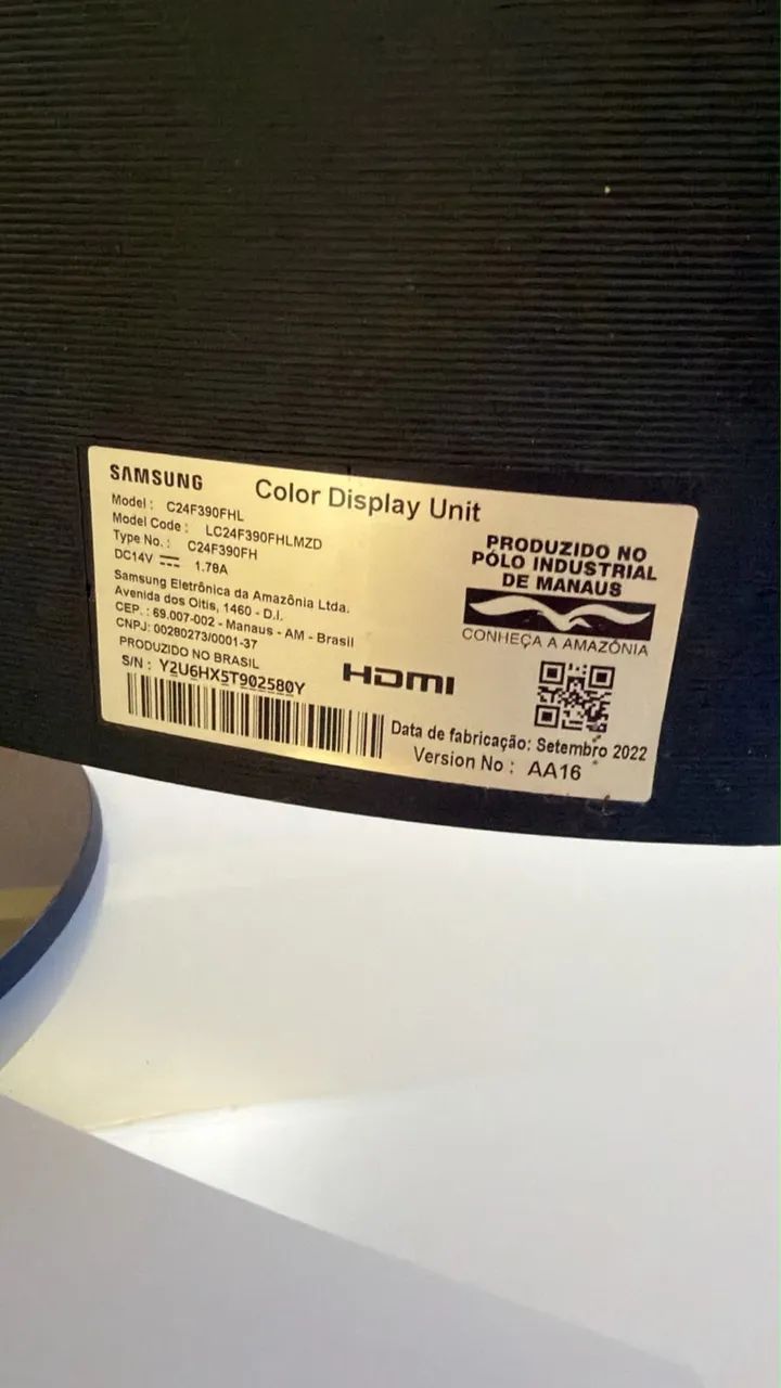 Monitor Samsung 24 Polegadas Curvo  - Foto 2