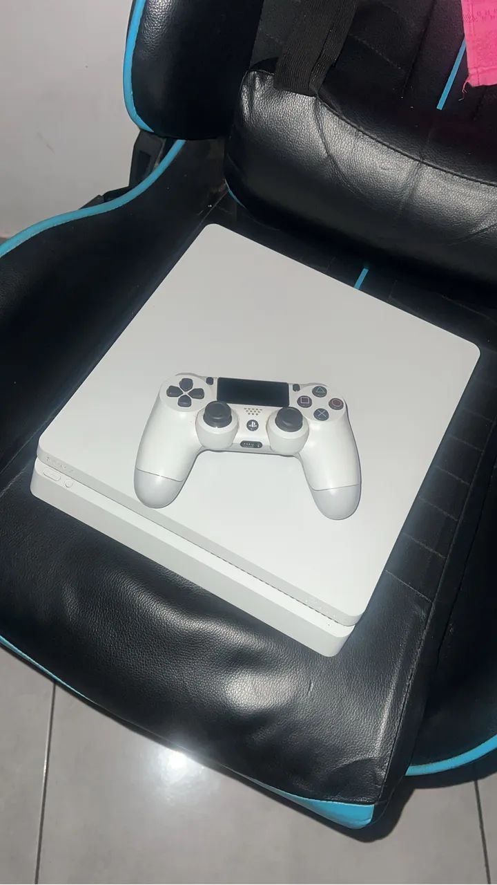 PS4 Slim Branco 