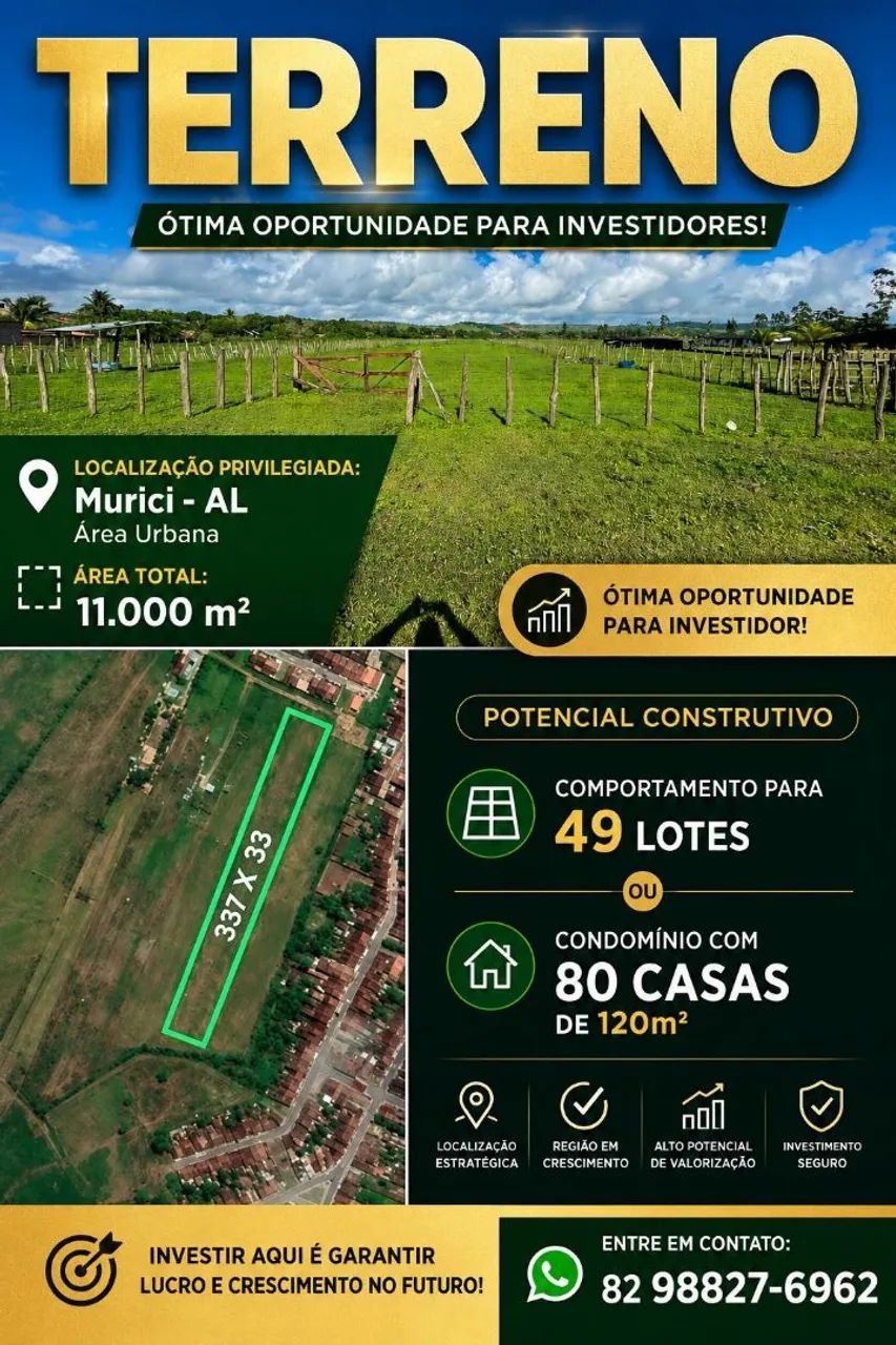 TERRENO EM MURICI