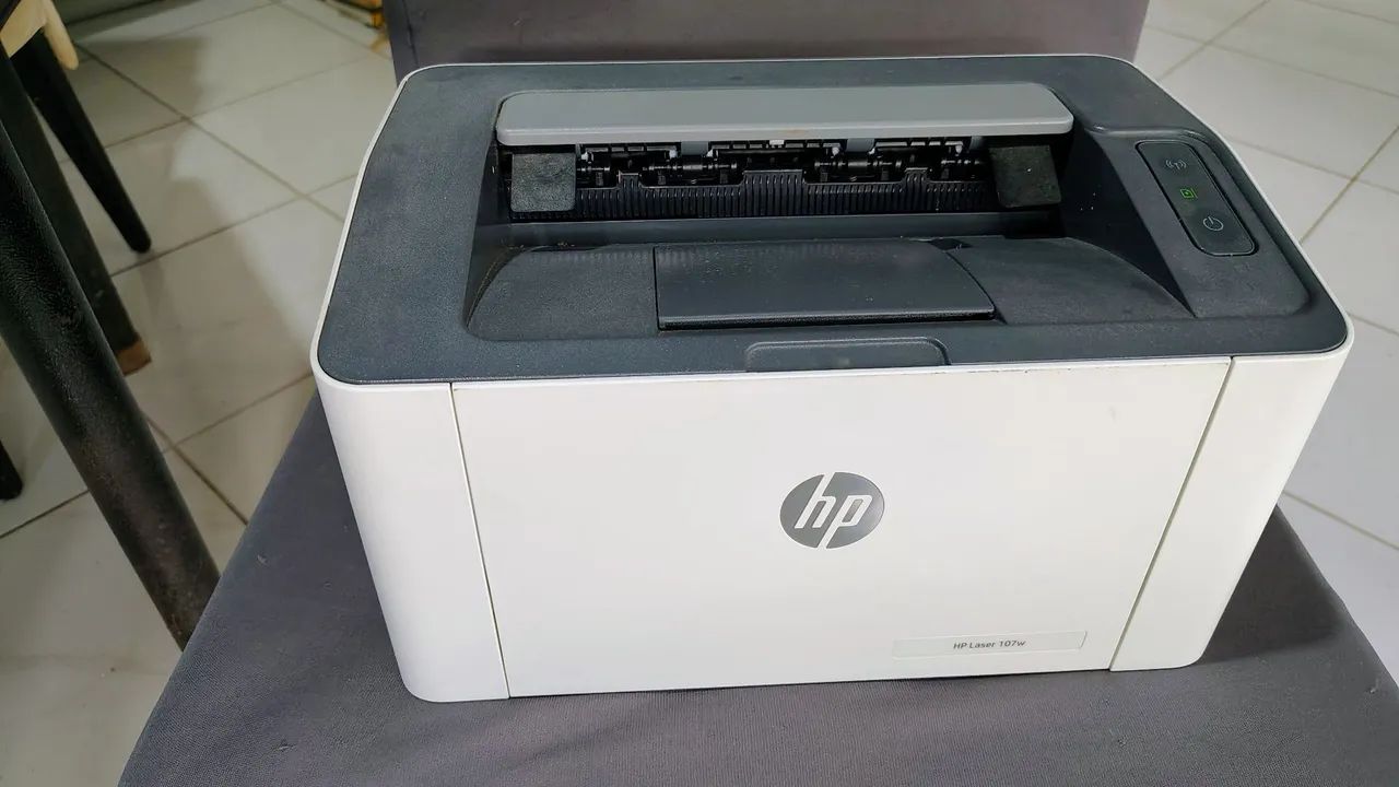 Impressora HP Laser 107w  - Funcionando Perfeitamente