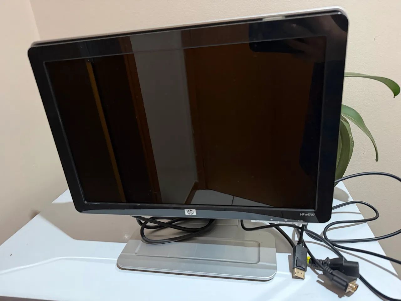 Monitor HP w1707 LCD 17" Widescreen - Funcionando Perfeitamente