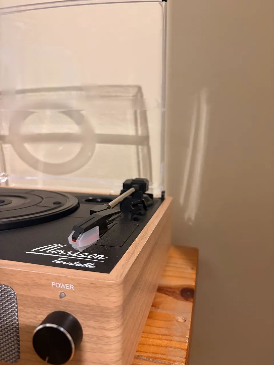Vitrola Morrison Turntable Retro de Mesa Bluetooth USB - Foto 2