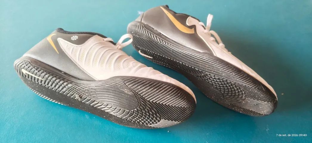 Tênis Nike Futsal 39 Usado - Foto 3