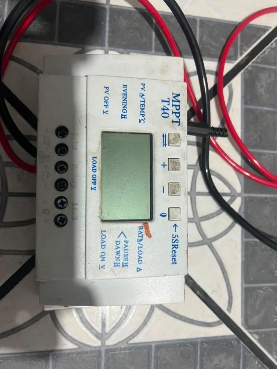 Controlador de carga Solar