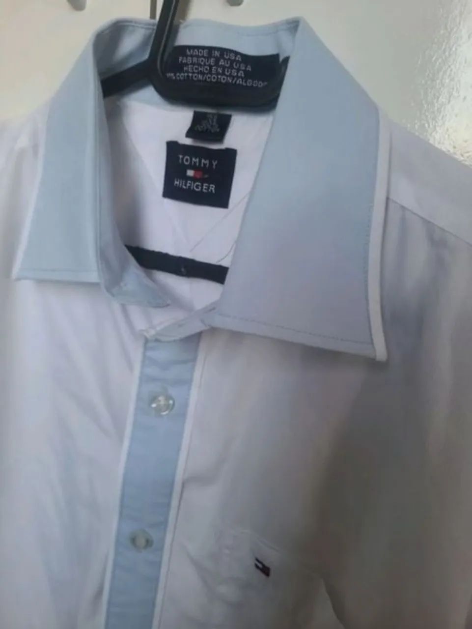 camisa tommy hilfiger social