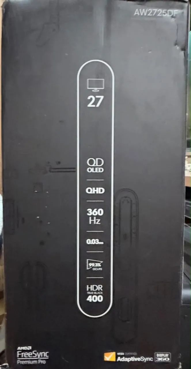 Monitor gamer alienware oled 360HZ - Foto 3