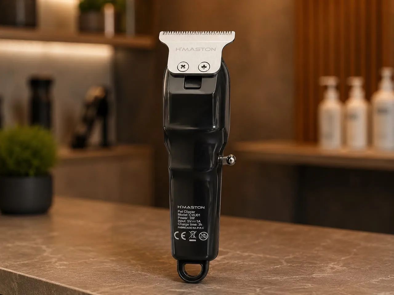 Máquina de Tosa Profissional Pet H?Maston CWJ01 3W - Foto 4