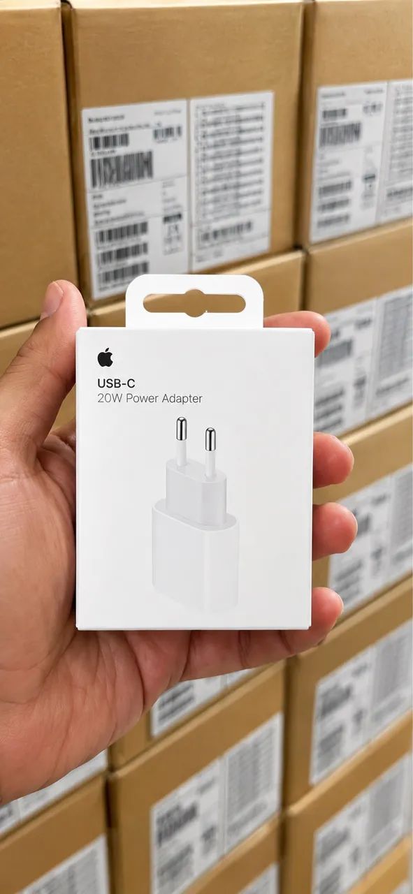 KIT CARREGADOR APPLE ORIGINAL