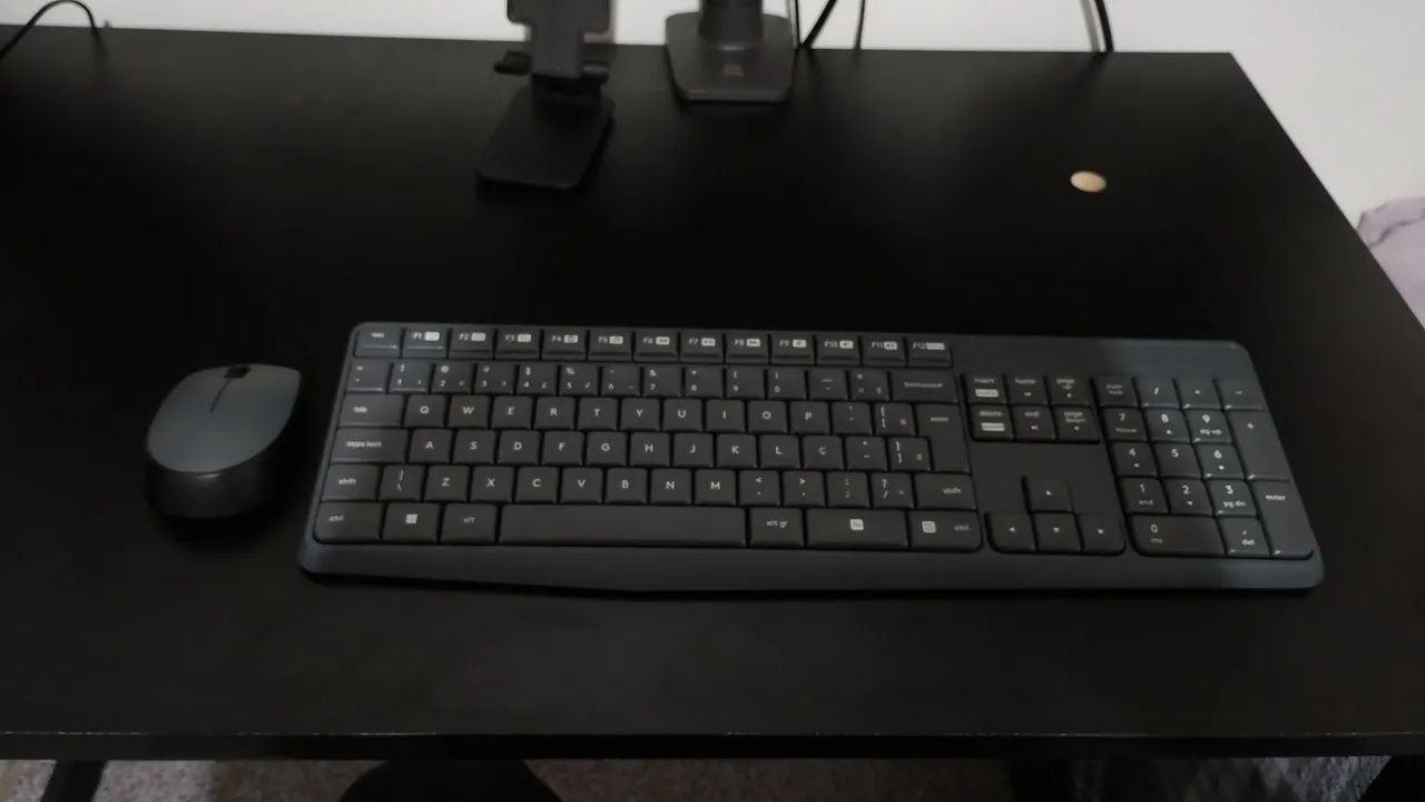 Teclado sem fio Logitech mk235 