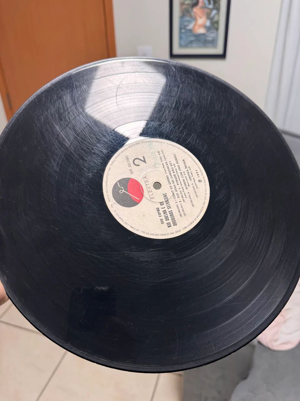 Lp Disco de Vinil Kid Abelha Seu Espião - Foto 5