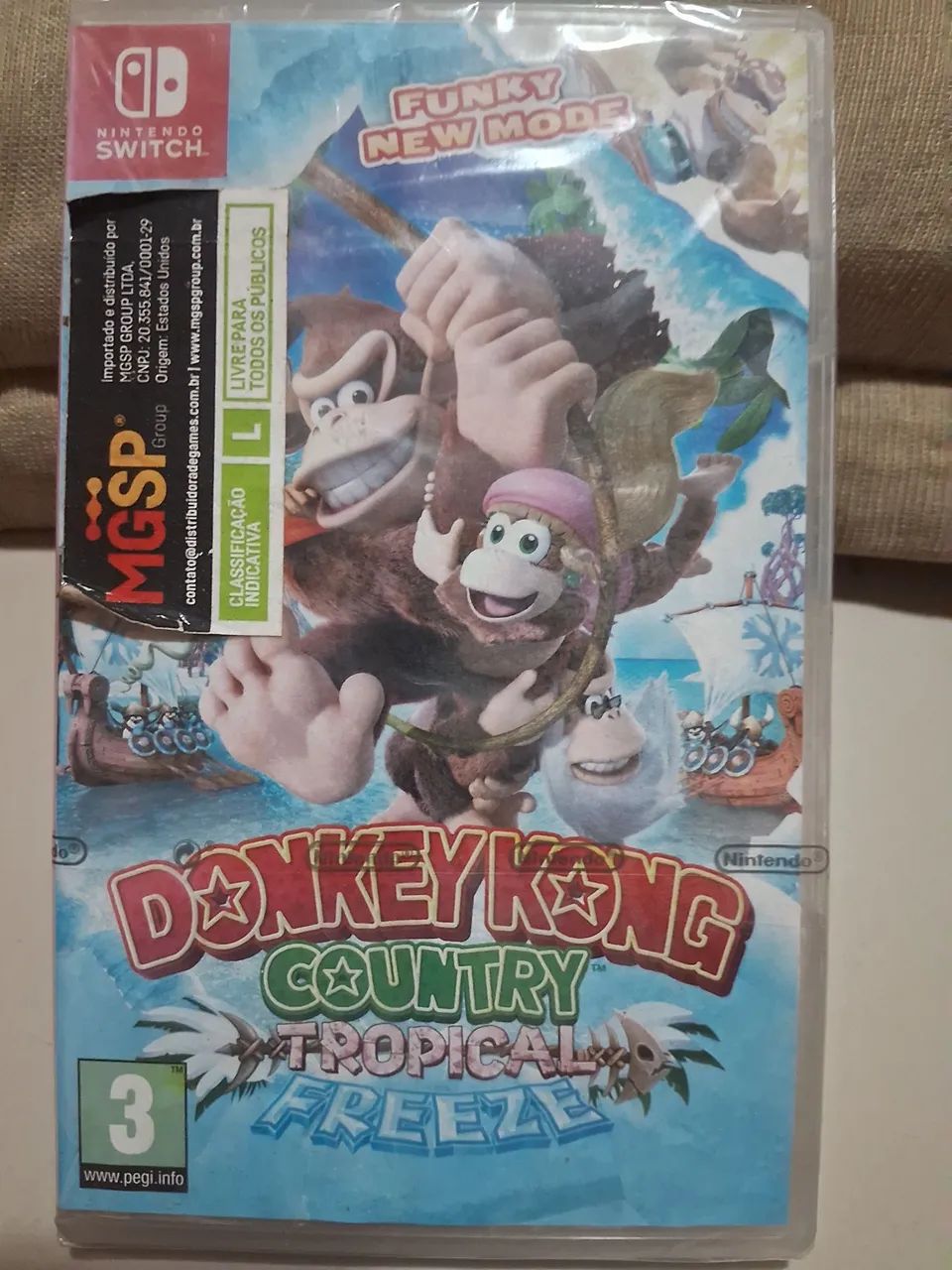 Jogo Donkey Kong Country Tropical Freeze - Nintendo Switch - Jogos