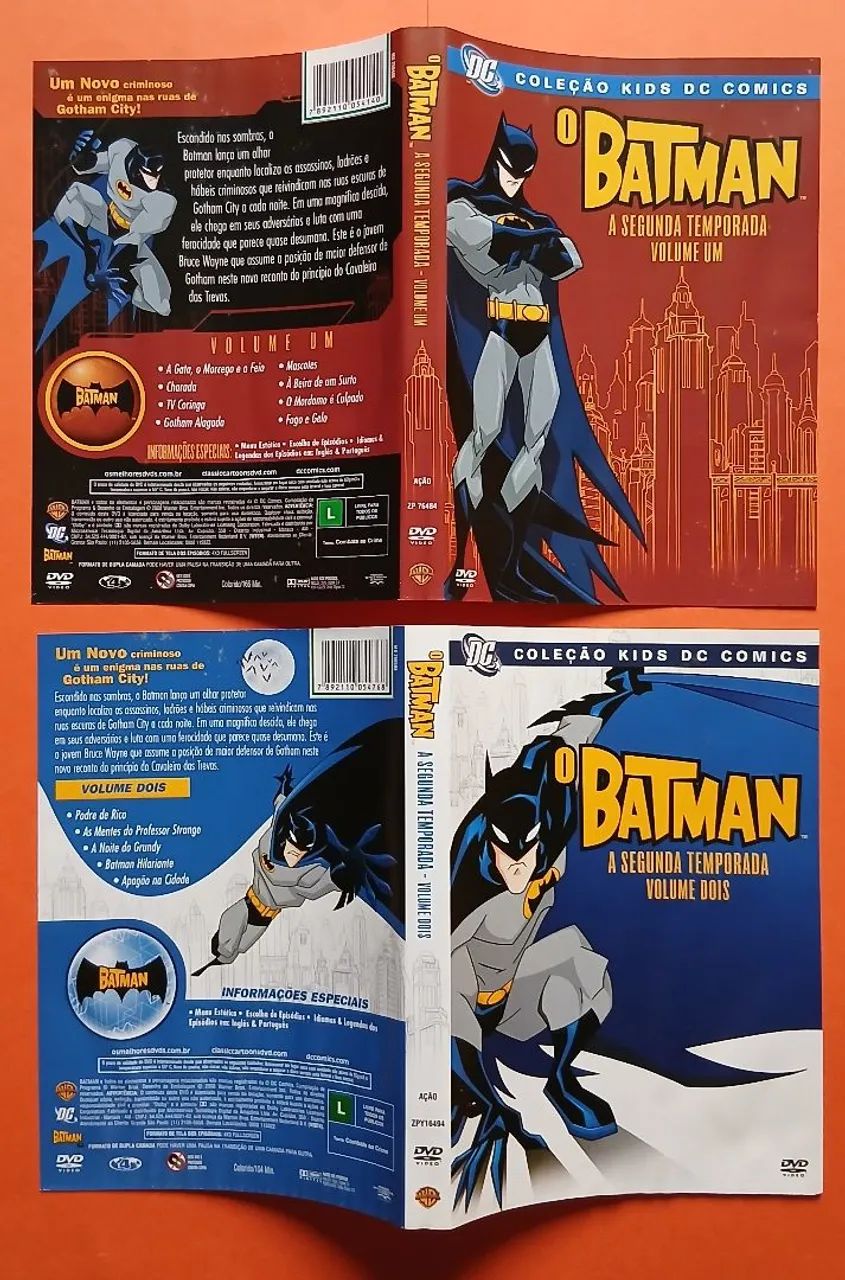 Dvd O Batman - A Segunda Temporada Vol. 1 e 2 - Foto 3