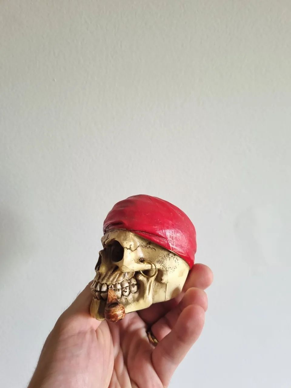 Caveira pirata decoração - Foto 2