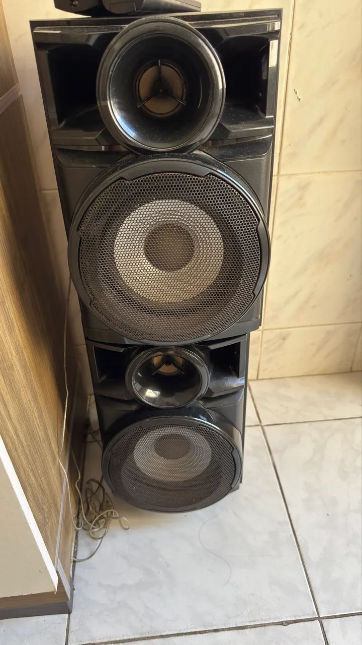 Caixa de som para mini system