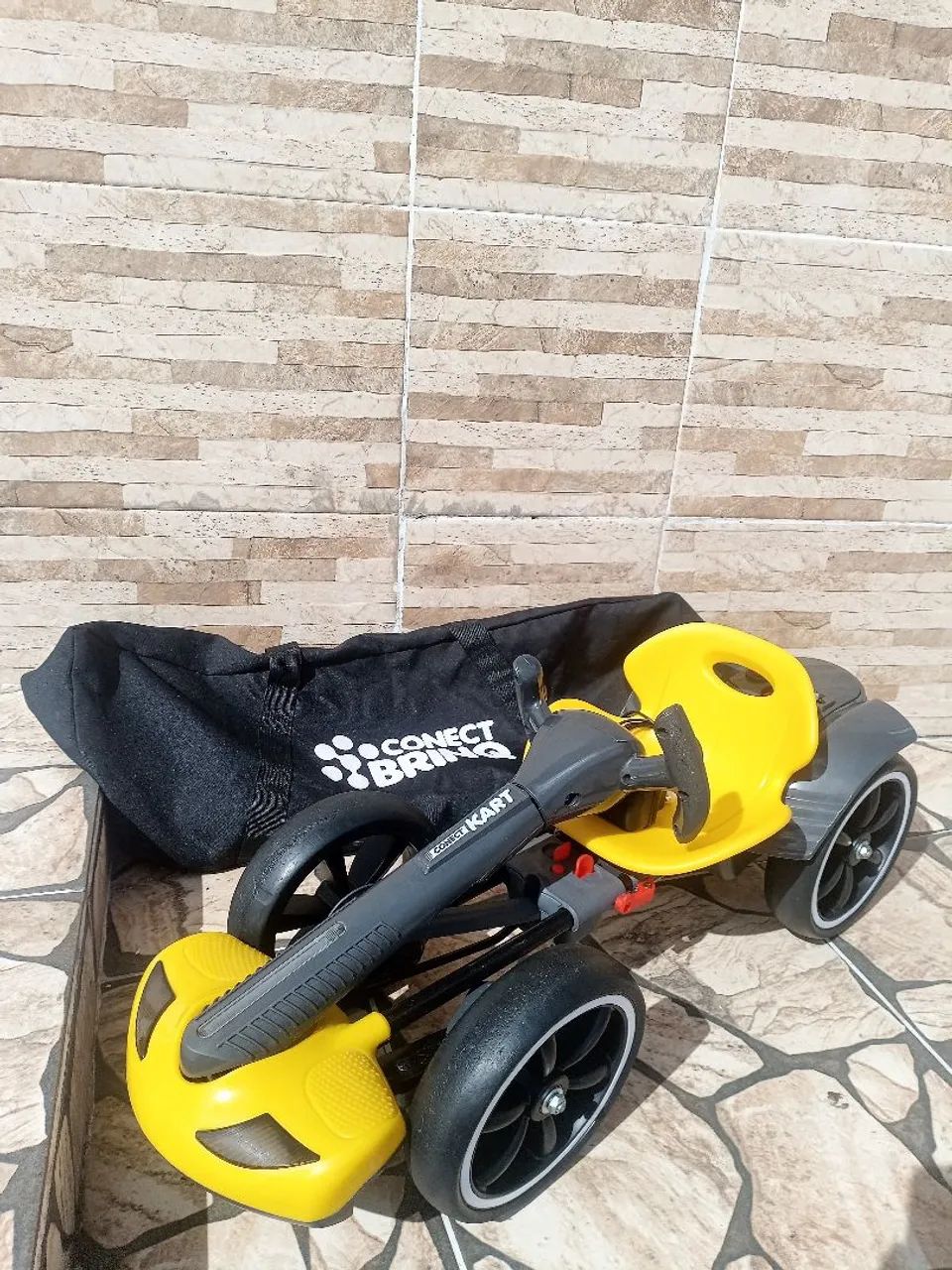 kart elétrico infantil de drift da marca Connect Smart  - Foto 2