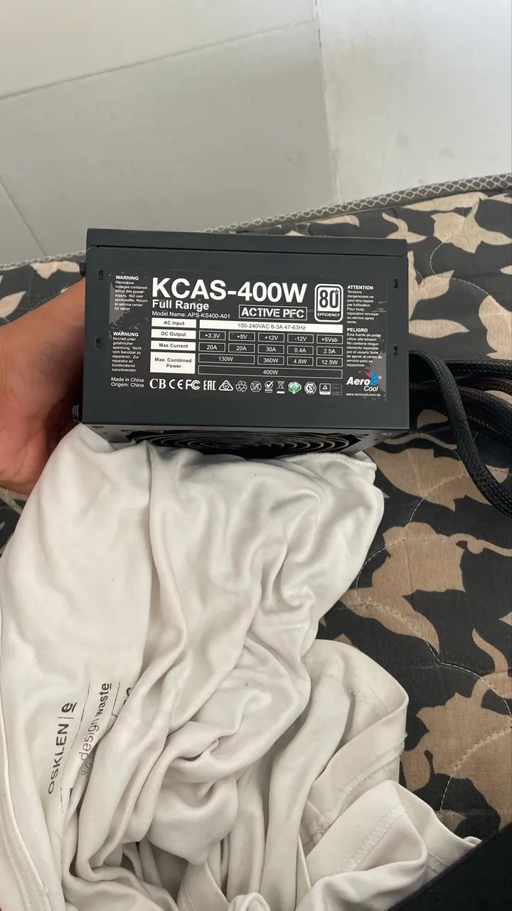 Fonte kcas 400W - Foto 4