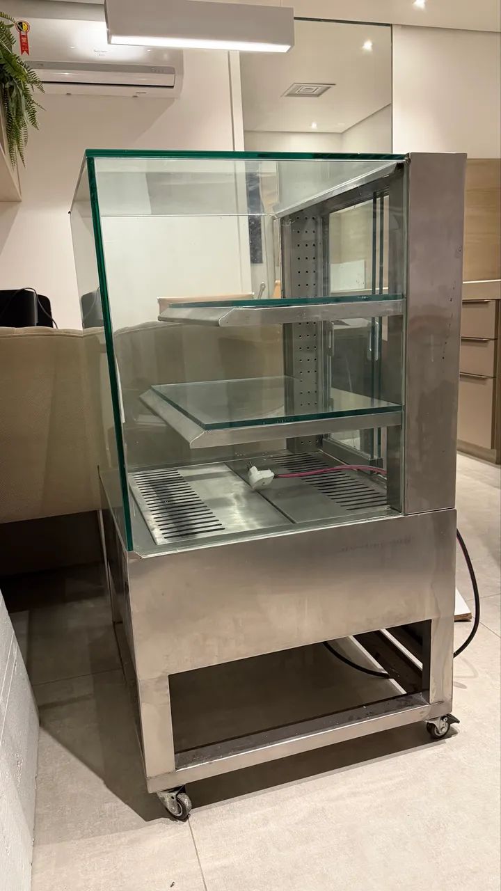 Vitrine Expositora Quente - NUNCA USADA  - Foto 2