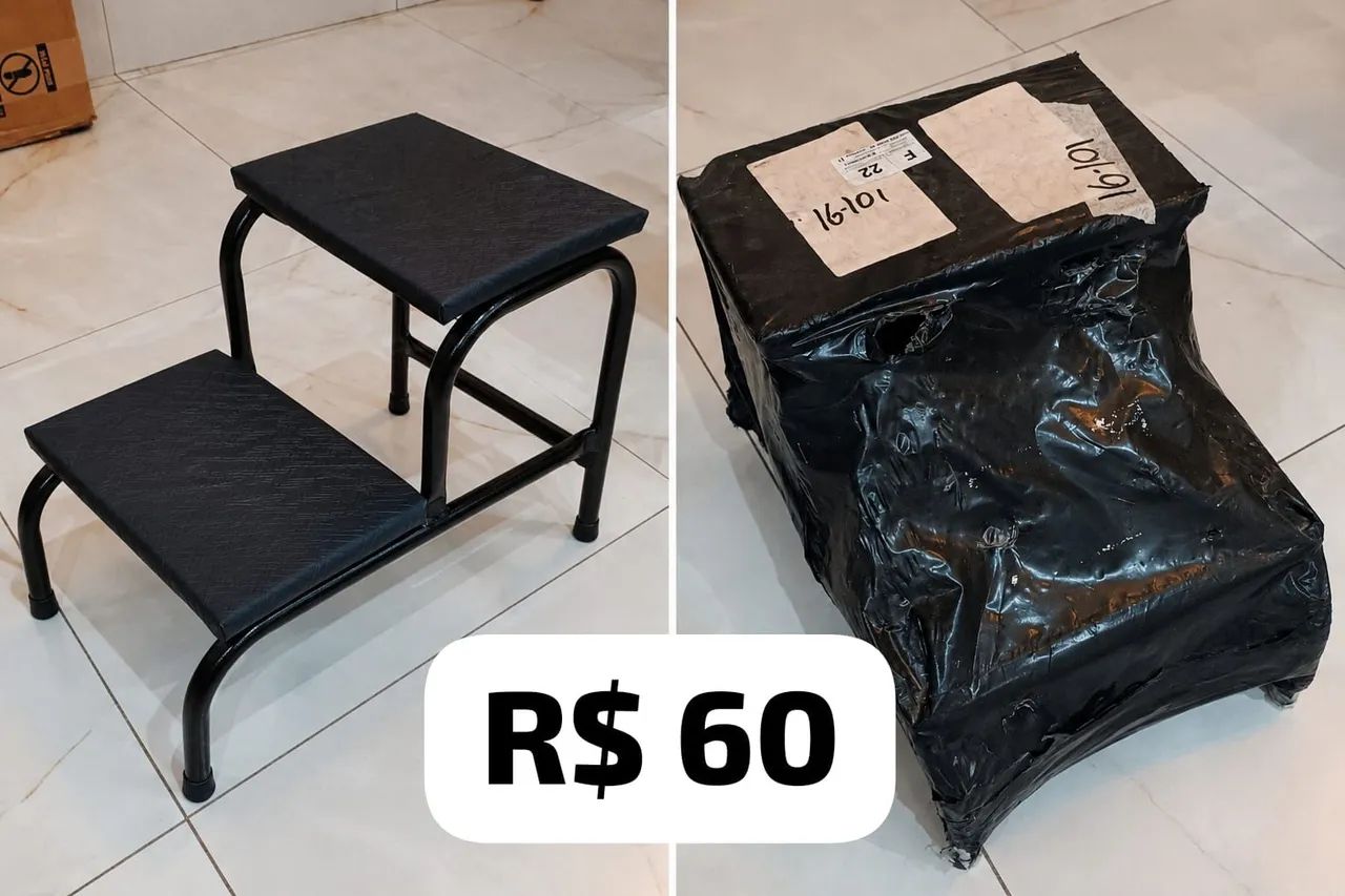 Vendo Escada para maca no plástico nunca usada.