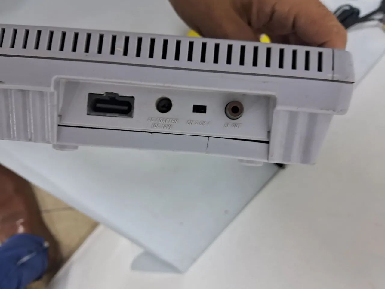 Super Nintendo baby console usado funcionando  - Foto 4