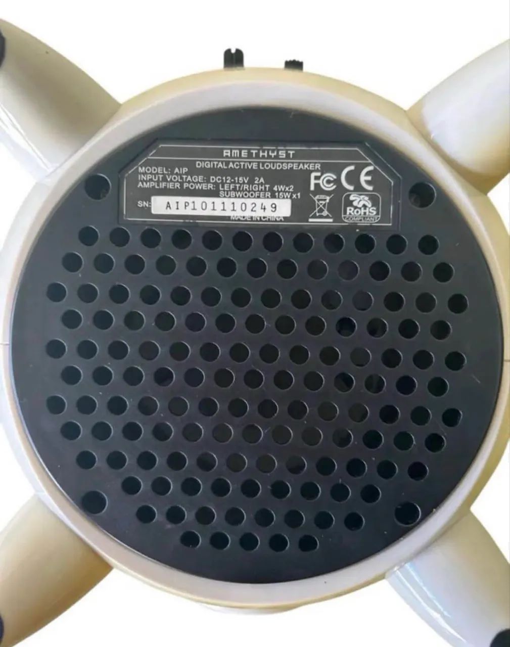 CAIXA DE SOM AMETHYST AIP C/ SUBWOOFER - Foto 3