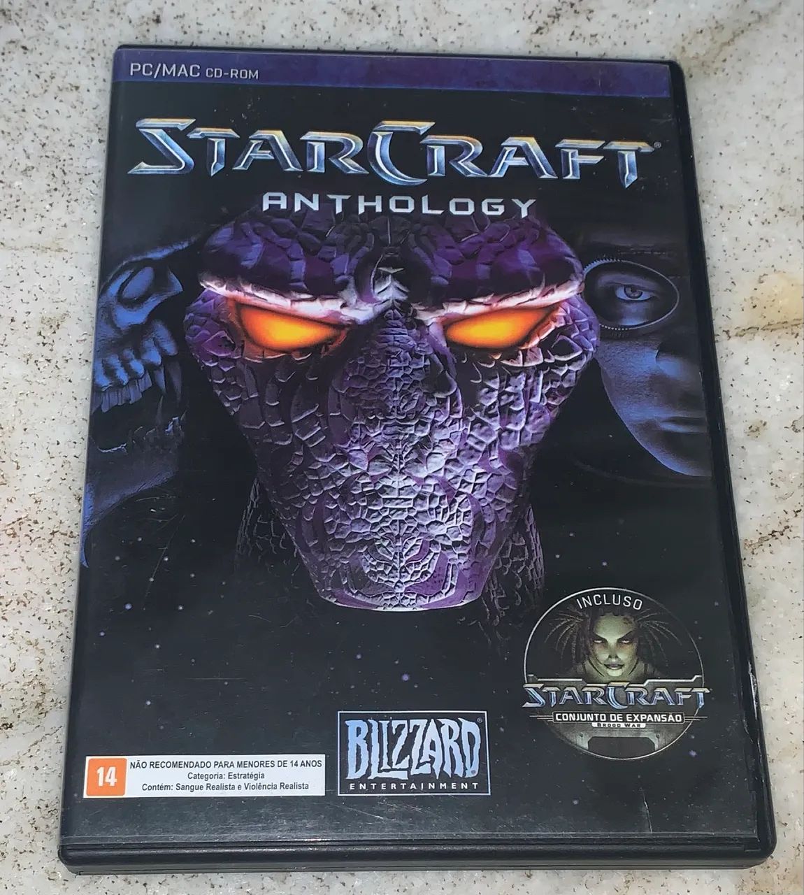 Jogo Star Craft Anthology Blizzard Pc Games Vintage Disco duplo