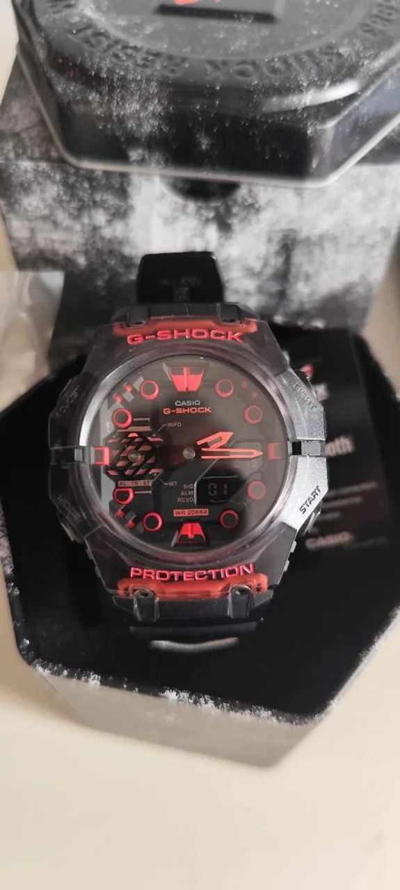 Relógio G Shock GA B001 bluetooth 