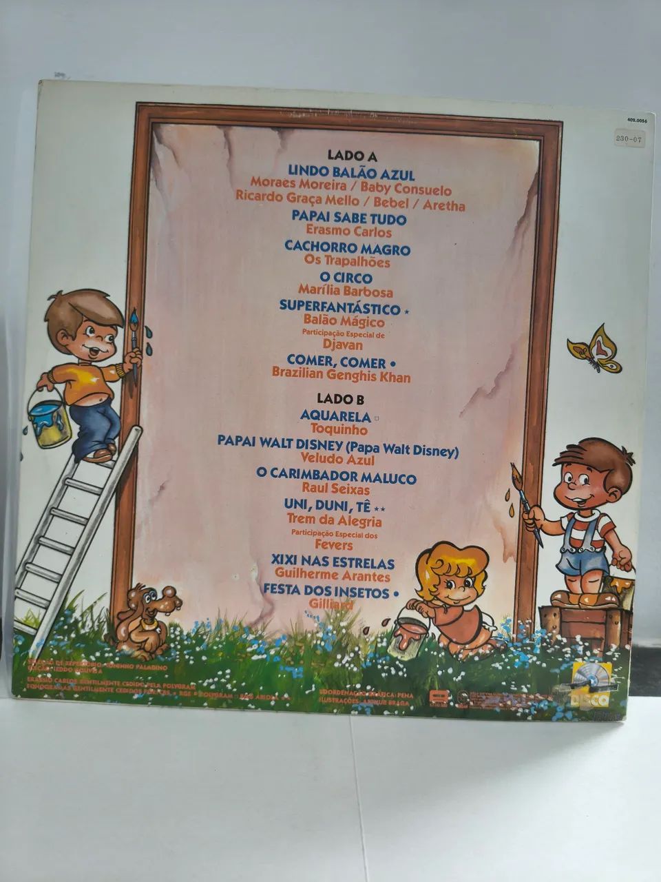 LP vinil Aos Baixinhos com carinho - Foto 2