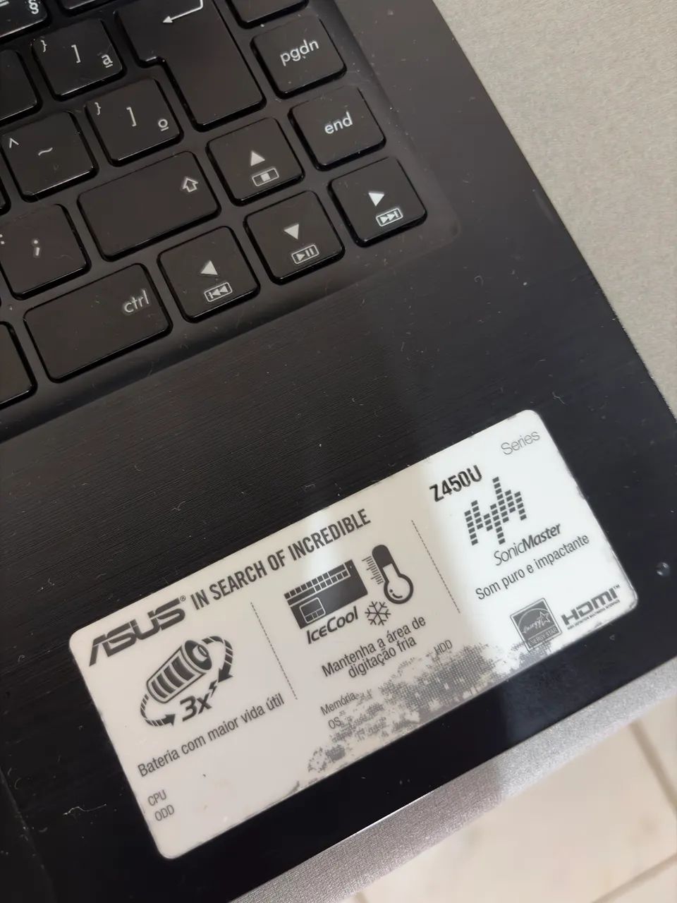 Notebook Asus Z450U i5-7200U - Foto 2