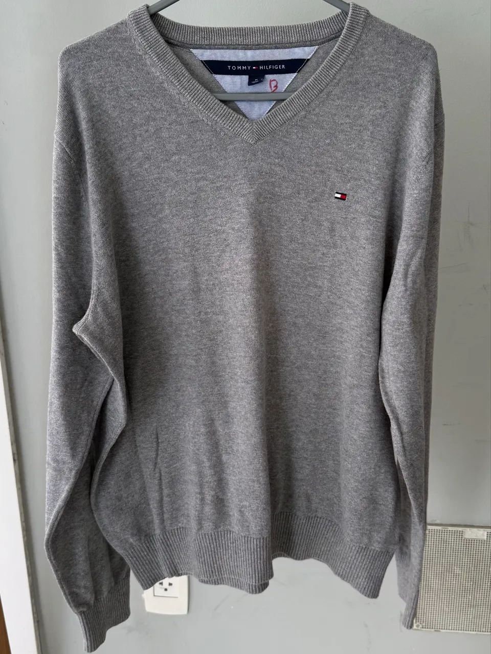 Suéter Cinza Tommy Hilfiger TAM.M 