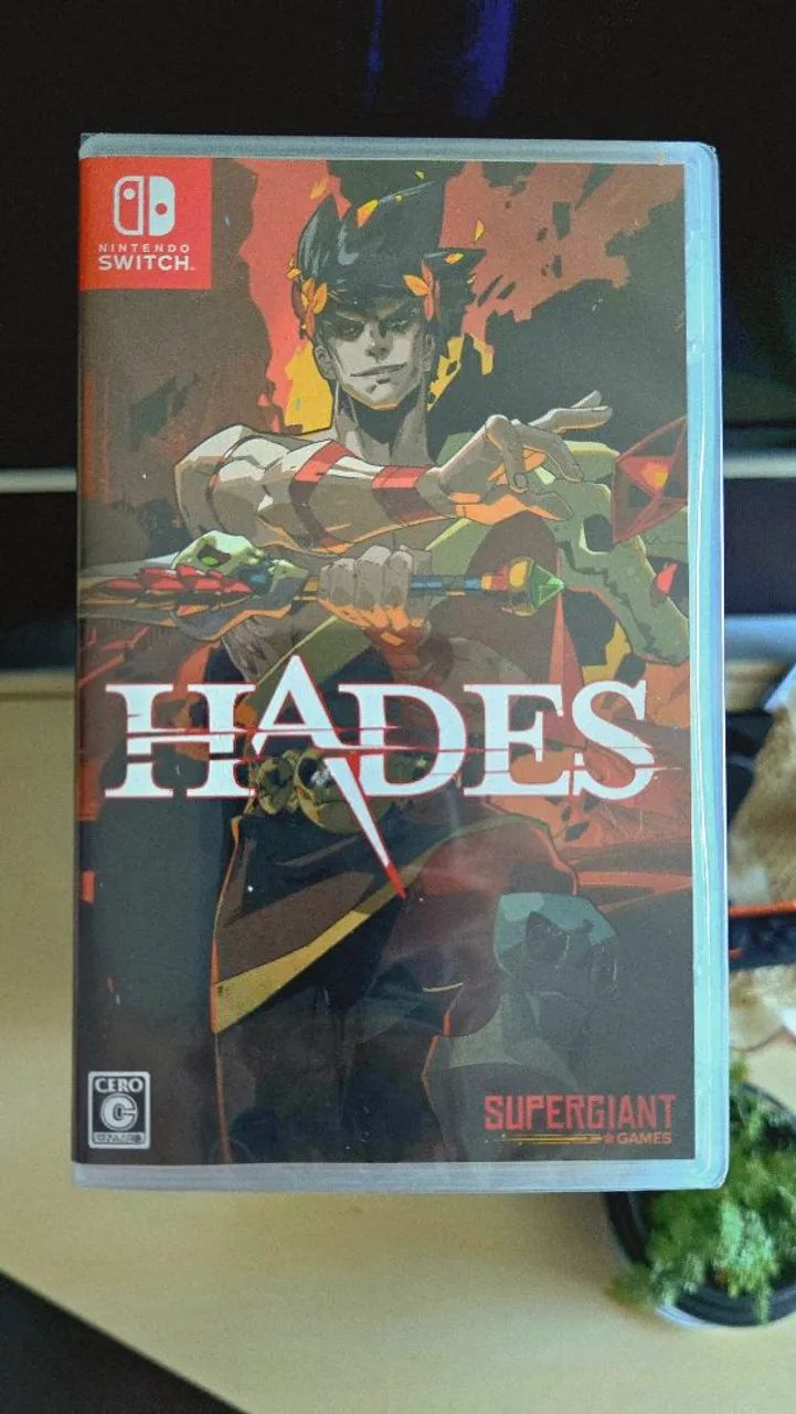Lacrado Hades 1 Nintendo Switch Mídia Física 