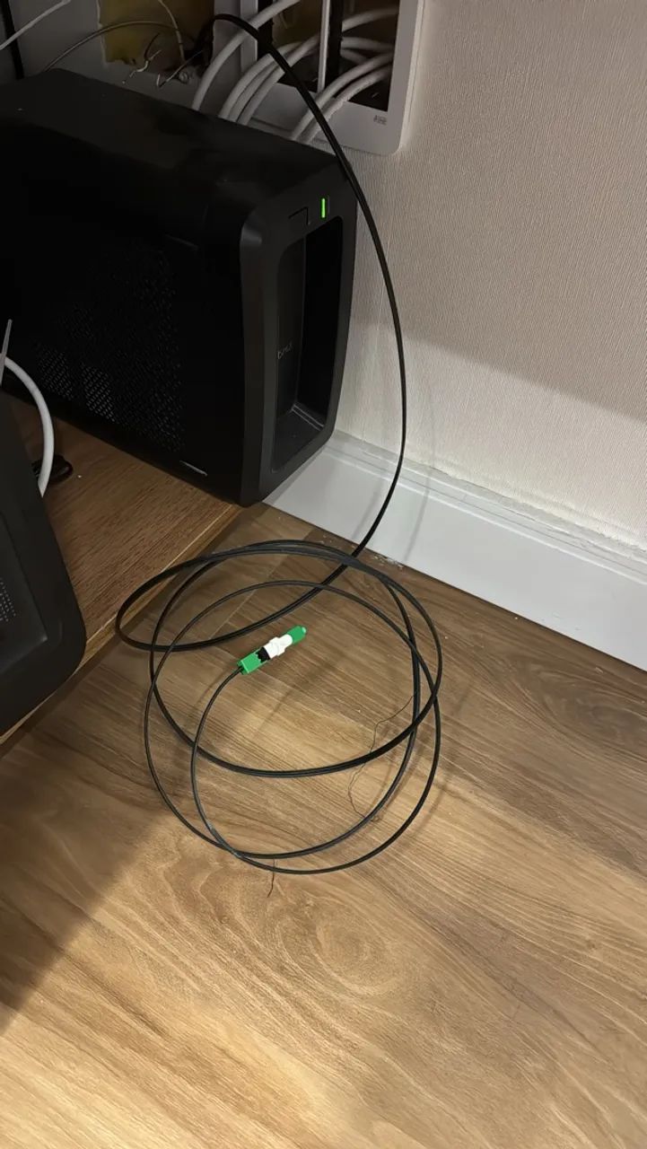 Fibra optica quebrada - Foto 2