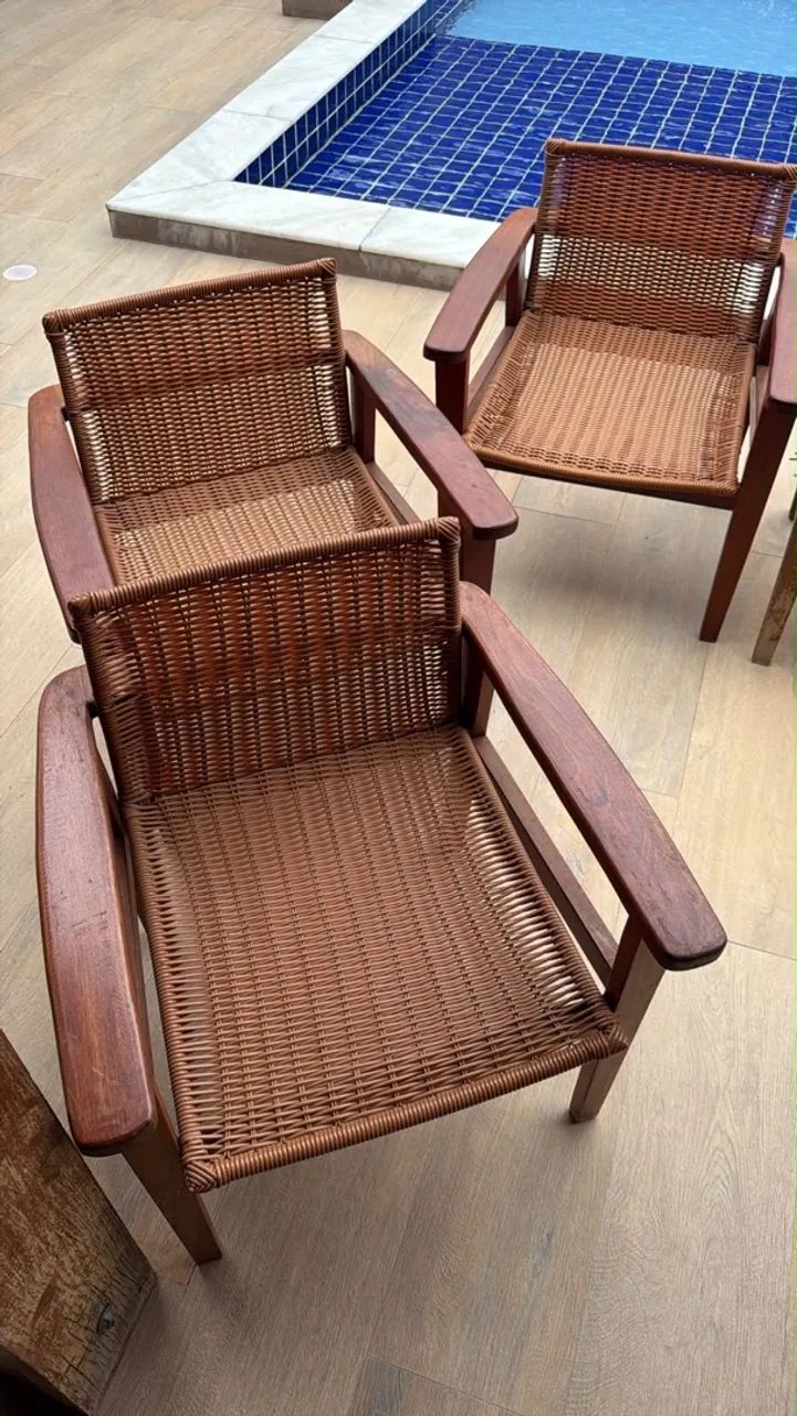 Cadeira Madeira Jatoba  - Foto 4