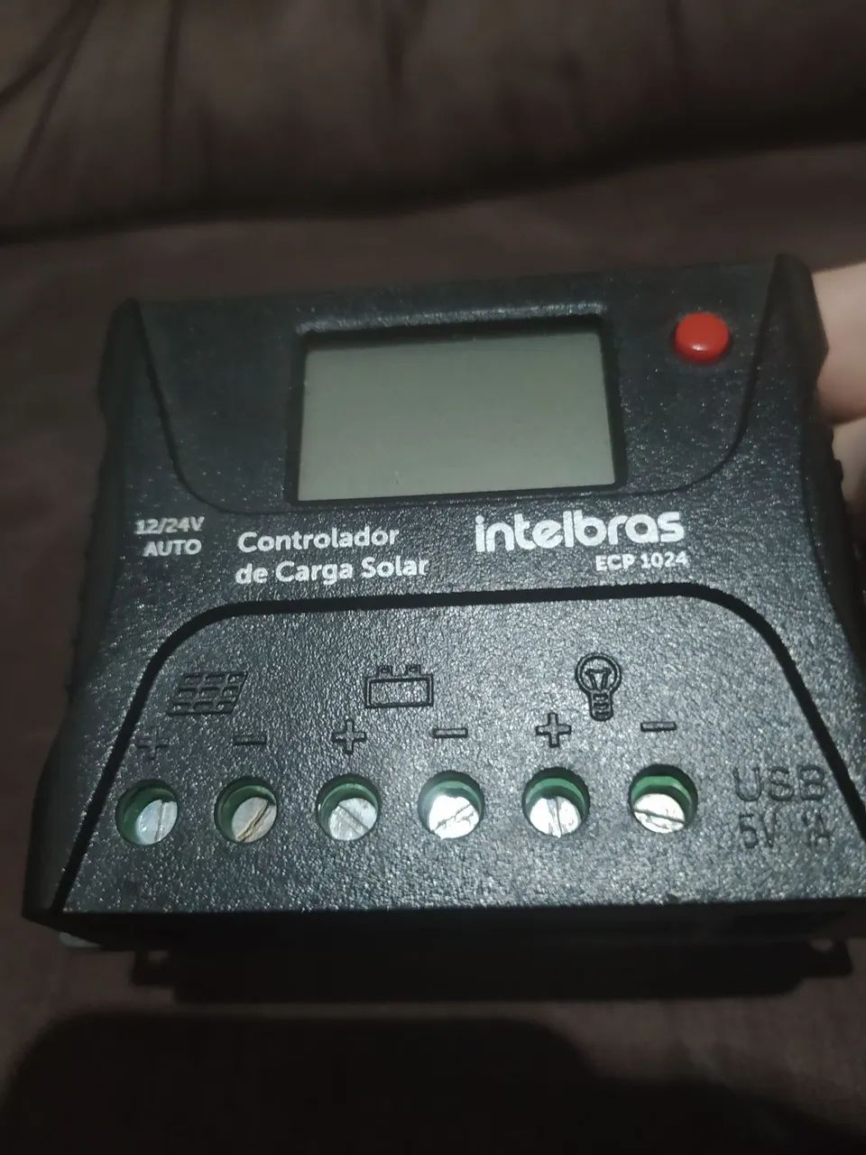 Controlador de Carga PWM Off Grid ECP 1024 Intelbras - Foto 3