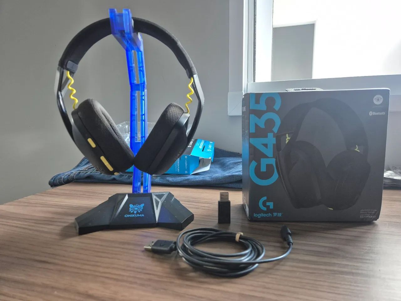 Headset Logitech G435 - Wireless - USB - Bluetooth440255165414123520