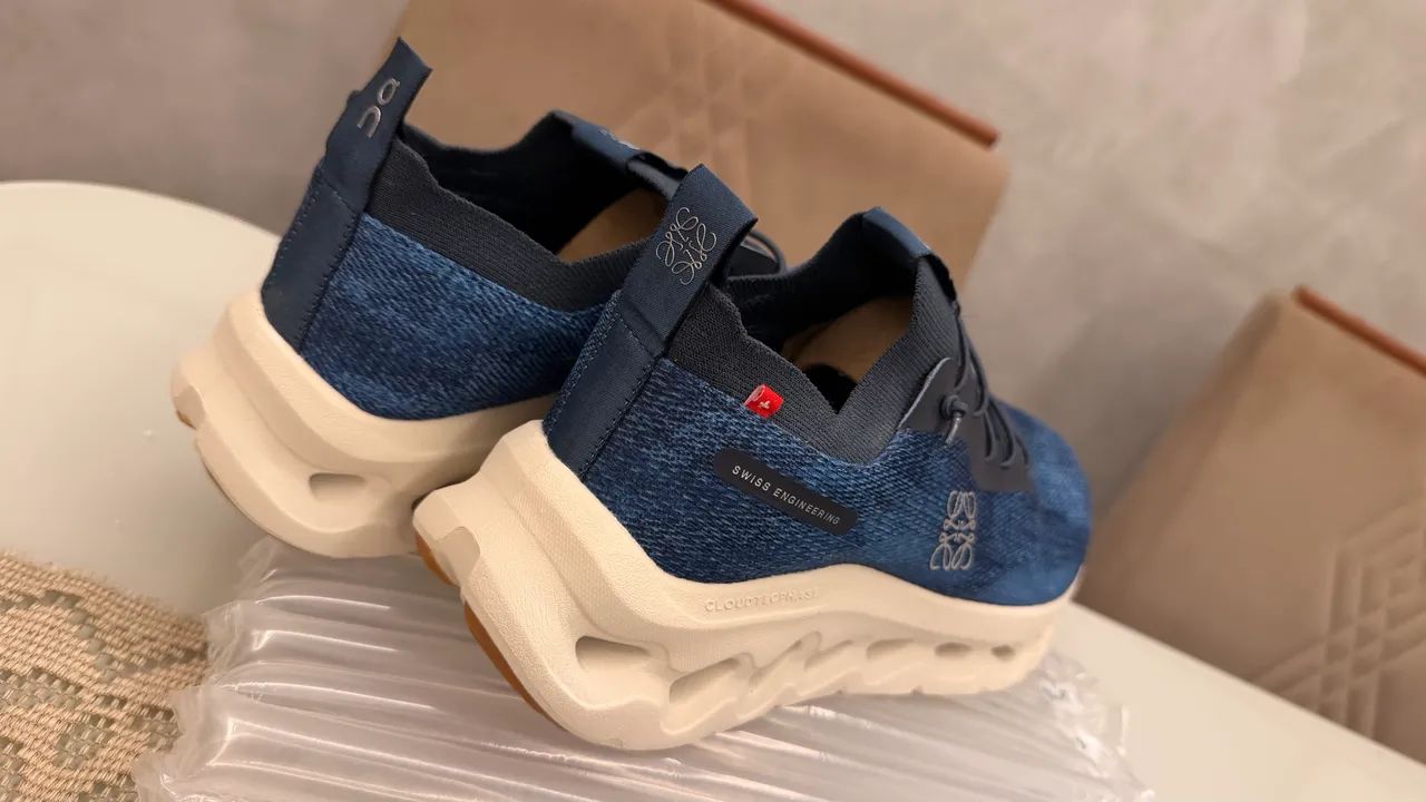  Tênis  On Cloudaway Denim  - Foto 4