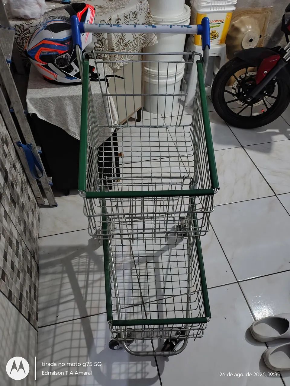 Carrinho de mercado/compras novo. - Foto 2