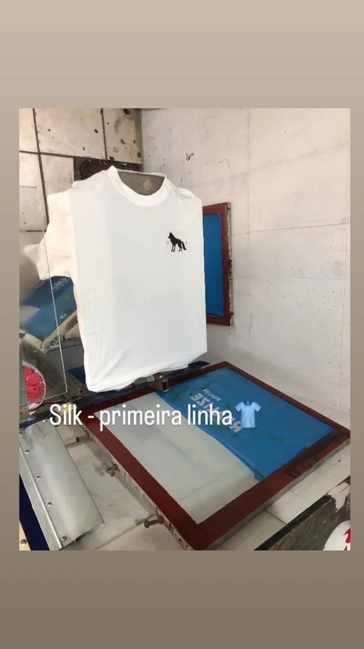 Silk-estampas base d?água e relevo para camisetas, uniformes e modinha - Foto 4