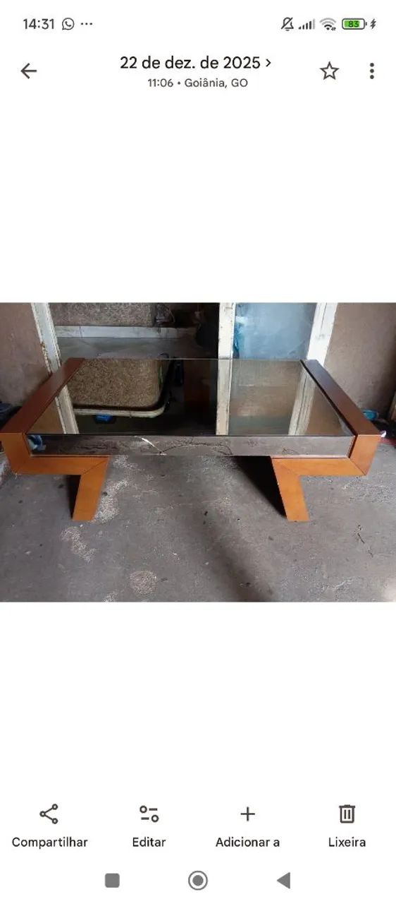 Mesa de vidro Espelhado  - Foto 2