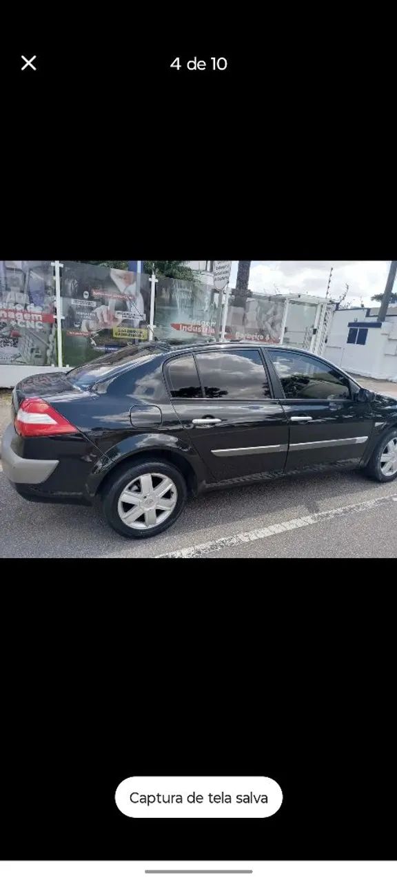 Renault Megane Megane Sedan Dynamique Hi-Flex 1.6 16V 2009