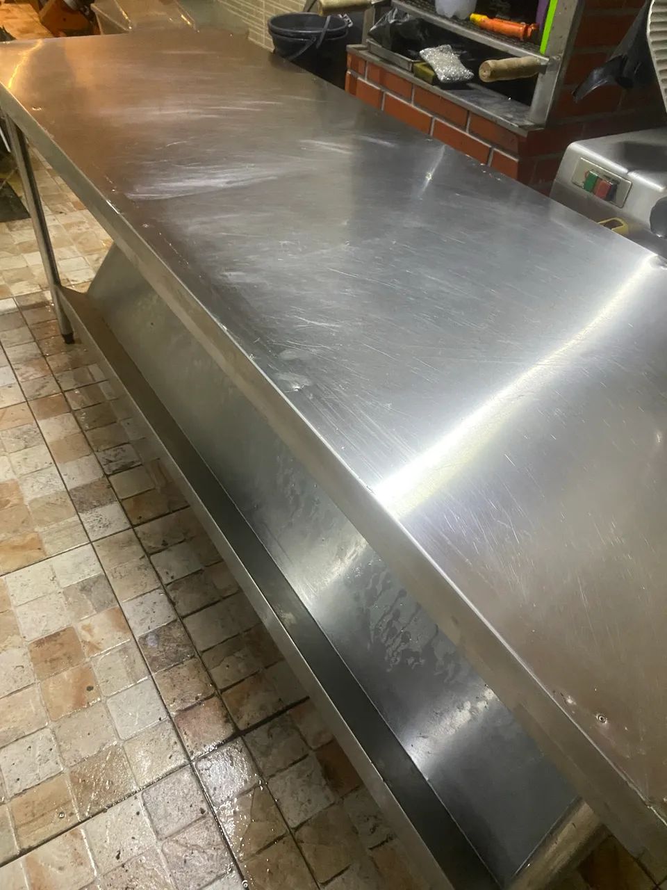 Bancada aço inox original 2.10 x70 - Foto 5