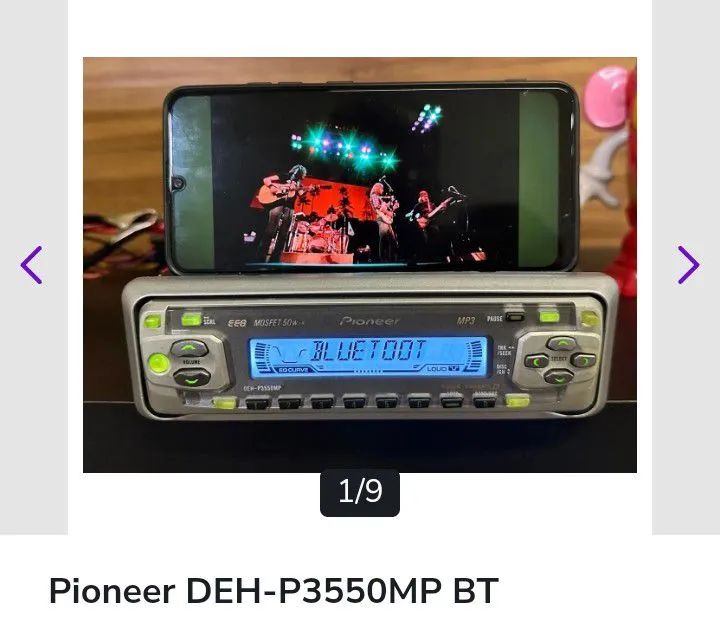 Pioneer DEH-P3550MP BT
