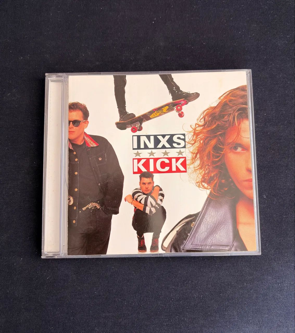 CD INXS Kick importado - Ed. de época 1987