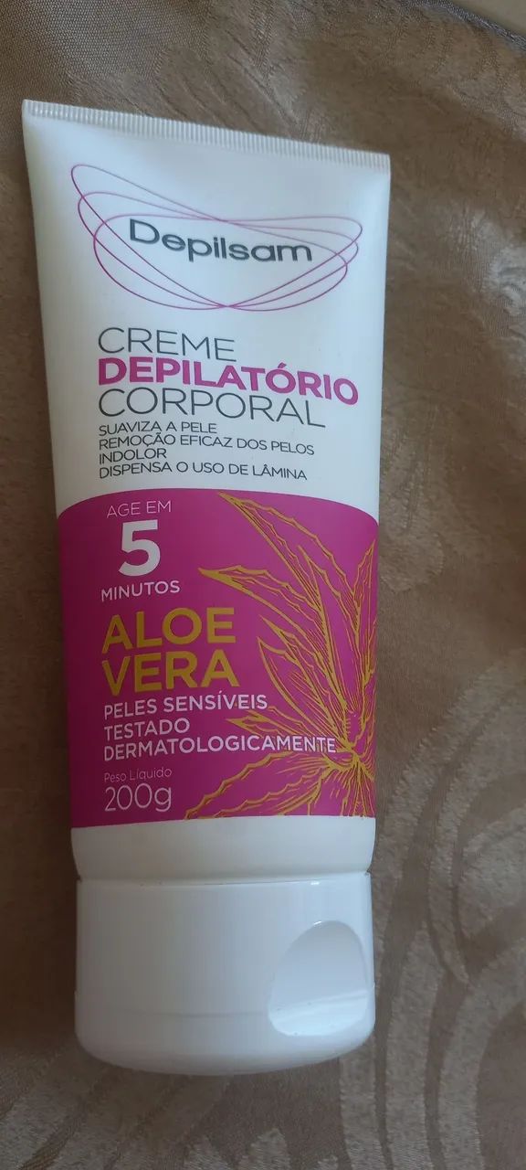 Creme para depilação corporal novo